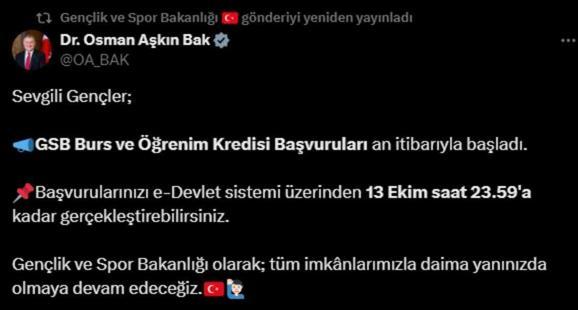 KYK burs/kredi ne kadar? KYK burs kaç TL? KYK başvuruları başladı mı?