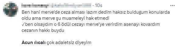 Davranışlarından rahatsız olduğu Merve'yi diskalifiye eden Acun Ilıcalı'ya tepki yağıyor