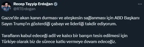 Cumhurbaşkanı Erdoğan