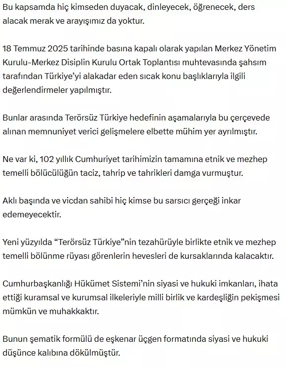 Kürt ve Alevi sözleriyle ilgili Bahçeli'den dikkat çeken çıkış