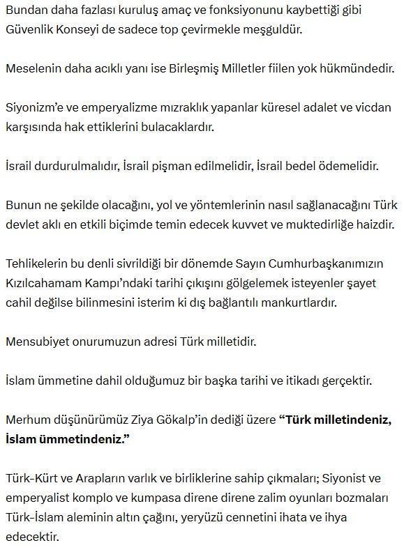 Bahçeli'den Terörsüz Türkiye mesajı: Devletin pazarlık yaptığını iddia edenler müfteridir