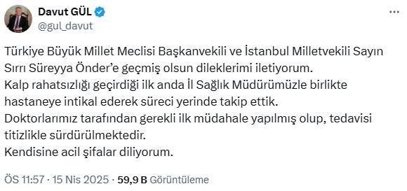 İmralı heyeti üyesi DEM Partili Sırrı Süreyya Önder kalp krizi geçirdi