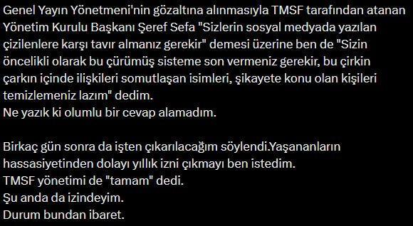 Habertürk çalışanı bir bir anlattı: Çürümüş sisteme itiraz edenler zorunlu izne gönderildi