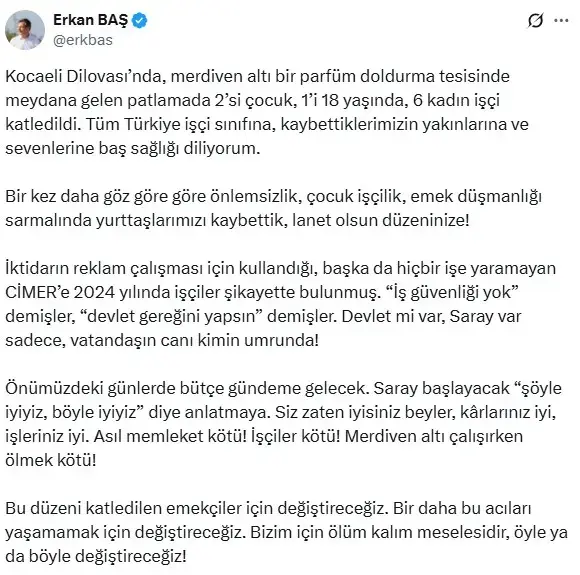 6 kişinin yanarak can verdiği parfüm deposuyla ilgili görgü tanığından korkunç iddia