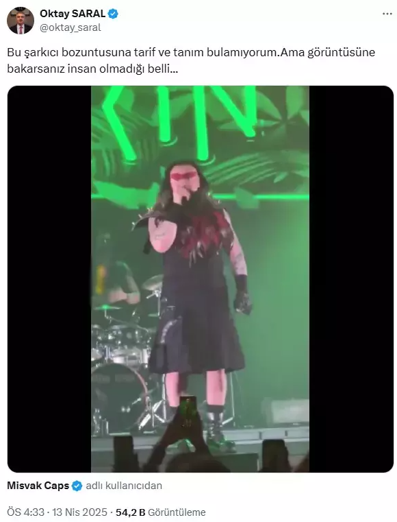 Hayko Cepkin'den Erdoğan'ın başdanışmanı Oktay Saral'a yanıt