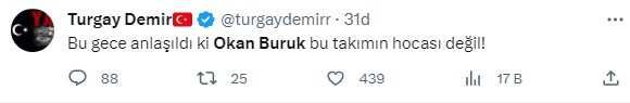 Aslan, Devler Ligi'ne kaldı ama kötü futbol taraftarı isyan ettirdi! Okan Buruk'u istifaya davet ettiler