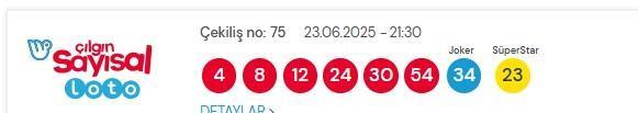 Sayısal Loto çekiliş sonuçları açıklandı! 23 Haziran 2025? Sayısal Loto sonuçları saat kaçta açıklanacak? Sayısal Loto CANLI izle!