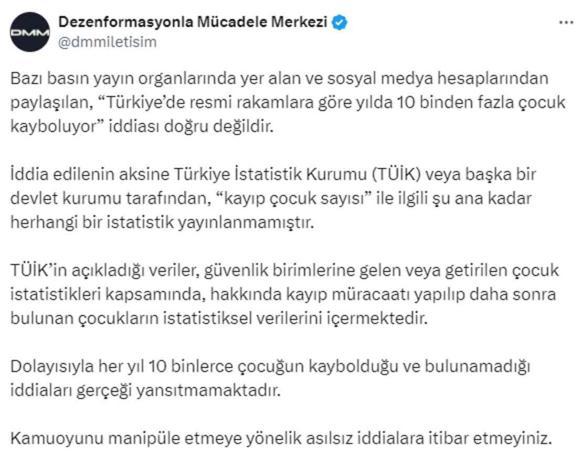 Kayıp Narin'le ilgili konuşan Altaylı'nın iddiasına Cumhurbaşkanlığından yalanlama geldi