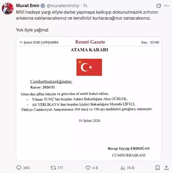 CHP'de Akın Gürlek alarmı! Tüm vekiller 'acil' koduyla Meclis'e çağırıldı