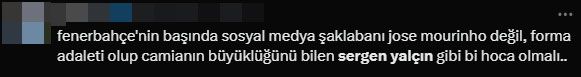 Fenerbahçe'de Sergen Yalçın sesleri