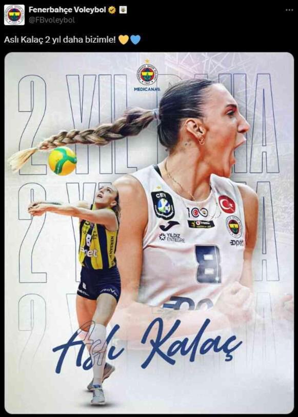 Fenerbahçe Kadın Voleybol Takımı'nda 4 imza birden