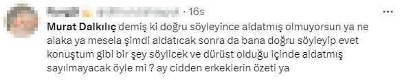 'Dürüst olan insan aldatmış sayılmıyor' diyen Murat Dalkılıç'a tepki yağıyor