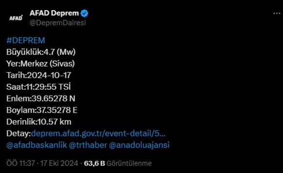 SON DAKİKA: Deprem mi oldu? Deprem nerede oldu?