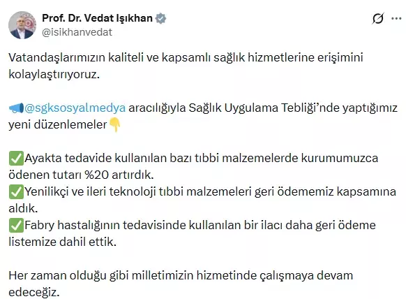 SGK'dan milyonlarca vatandaşı sevindirecek karar