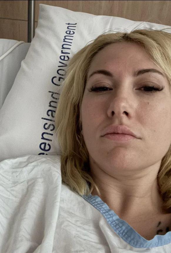 Yıldırım çarpan kadının göz rengi değişti