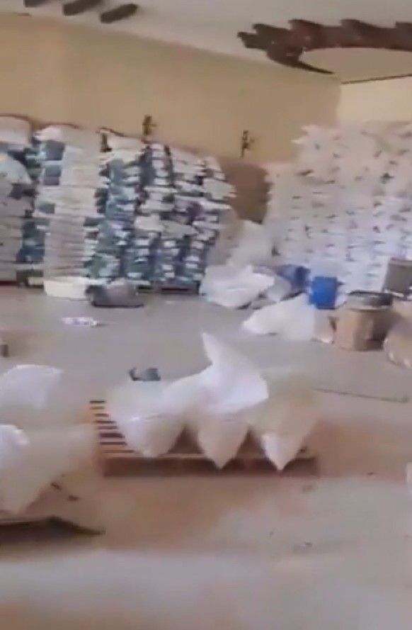 Esad'ı yıllarca ayakta tutan zehir merkezi ilk kez görüntülendi