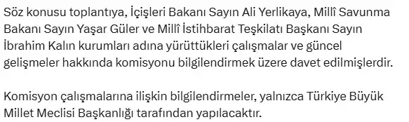 Tarihi komisyonun Meclis'teki ilk toplantısı sona erdi