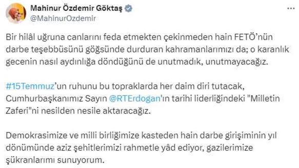 Siyasilerden 15 Temmuz mesajları: Darbeler dönemi bir daha açılmamak üzere kapanmıştır