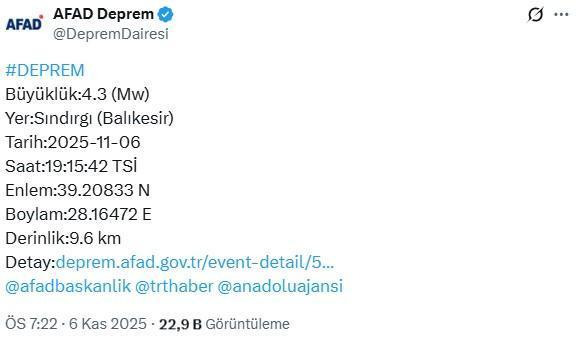 Sındırgı 'afet bölgesi' ilan edildi