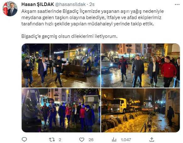 İzmir'de sağanak sonucu evleri su bastı, araçlar yolda kaldı