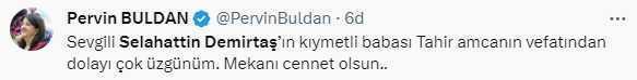 Selahattin Demirtaş'ın babası Tahir Demirtaş hayatını kaybetti