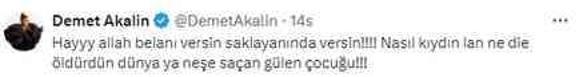 Narin Güran'ın amcası tutuklandı, ünlülerden tepki yağdı: Nasıl kıydın bu kıza?