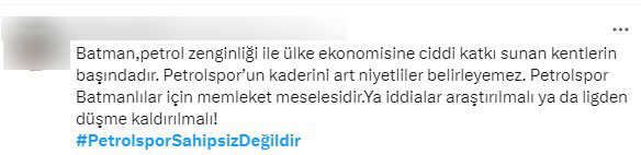 Küme düşen Batman Petrolspor taraftarından Nazilli-Bursa maçındaki görüntüye tepki yağıyor