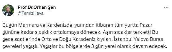 Vatandaşlar rahat nefes alacak! Bu gece saatlerinde Eyyam-ı Bahur gidiyor, 3 gün sürecek yağış geliyor