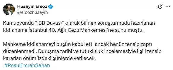 İmamoğlu hakkında 2 bin 352 yıla kadar hapis istenen İBB iddianamesi kabul edildi