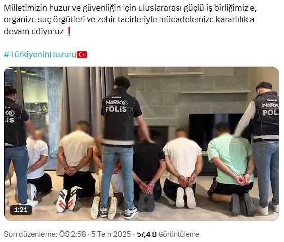 İçişleri Bakanlığı'ndan Büyük Organize Suç Operasyonu: 20 Şüpheli Yakalandı
