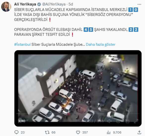 Son Dakika! İstanbul merkezli 10 ilde düzenlenen Sibergöz Operasyonu'nda örgüt elebaşı dahil 45 kişi yakalandı