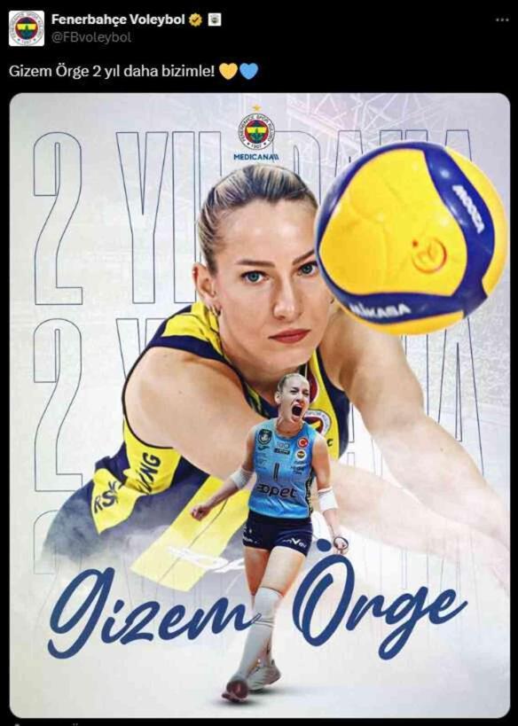 Fenerbahçe Kadın Voleybol Takımı'nda 4 imza birden