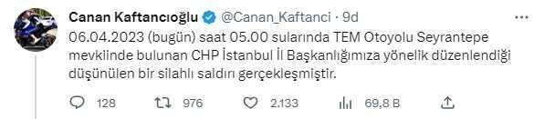 Son Dakika! CHP İstanbul İl Başkanlığı binası yakınında silahla ateş açıldı