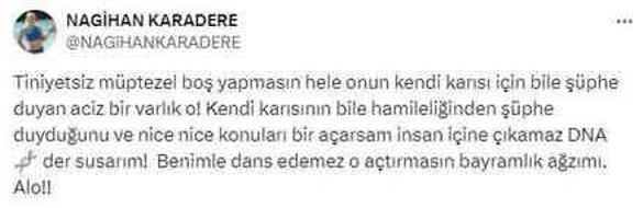 Yunus Emre ve Nagihan Karadere arasında büyük kavga! Hakaret ve tehditler havada uçuşuyor
