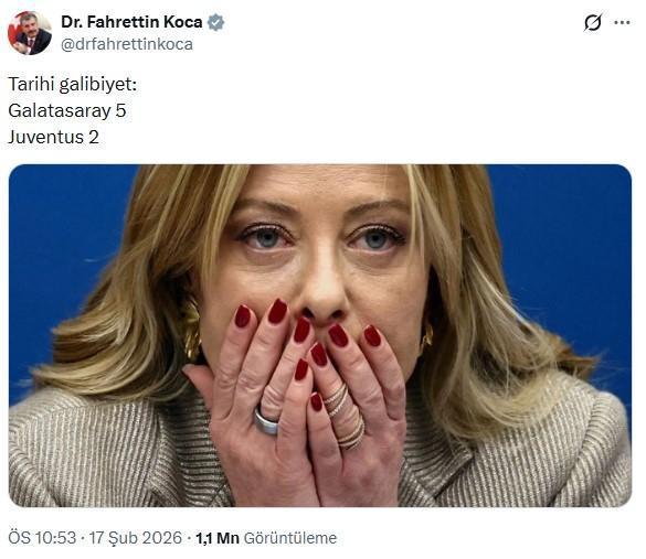 Fahrettin Koca'nın paylaşımı Meloni'nin hoşuna gitmeyecek