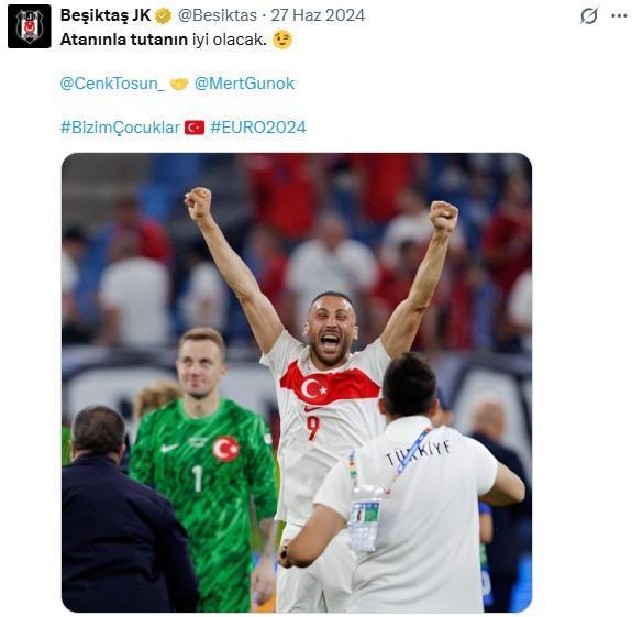 Beşiktaş'ın 2024 yılında yaptığı paylaşım yeniden gündem oldu