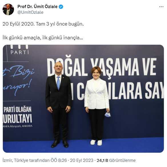 İYİ Parti İzmir büyükşehir adayı kim oldu? Meral Akşener İzmir Büyükşehir Belediyesi başkan adayını açıkladı mı?