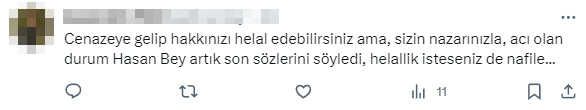 AK Partili Özlem Zengin yerde yatarken saydırdığı Hasan Bitmez için başsağlığı mesajı yayınladı
