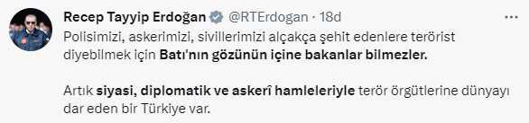 Cumhurbaşkanı Erdoğan'dan The Economist'in kapakta verdiği seçim mesajına tepki: İç siyasetimizin yönlendirilmesine izin vermeyeceğiz