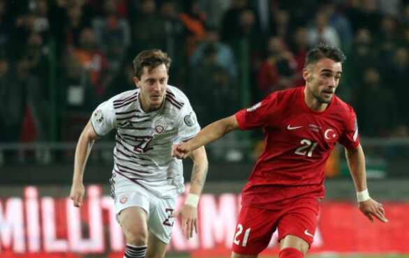 Türkiye - Letonya maçı kaç kaç bitti? Milli takım futbol maçı özeti izle! Türkiye maçı golleri kim attı?