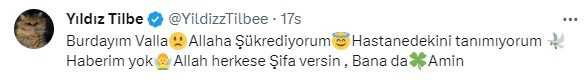 Yoğun bakıma kaldırıldığı konuşulan Yıldız Tilbe'den yalanlama geldi: İyiyim Allah'a şükür, evdeyim