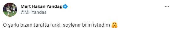 'Aşkın Olayım' şarkısını söyleyen Galatasaraylılara eşlik eden Mert Hakan Yandaş'tan bomba gönderme: Bilin istedim