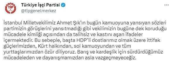 Ahmet Şık'ın Selahattin Demirtaş ve HDP için söyledikleri, ittifakı karıştırdı! Hemen özür diledi