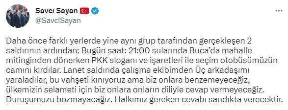 İzmir'de Kılıçdaroğlu afişlerinin olduğu kahvehaneye saldırı! CHP vekilin suçladığı Savcı Sayan'dan yanıt gecikmedi