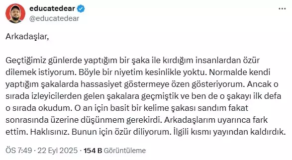 Program ekibinden bir kare