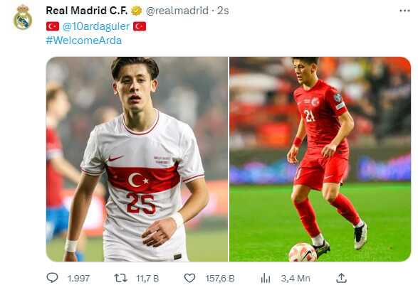 Real Madrid sanki günlerdir bu anı bekliyormuş! Arda Güler paylaşımlarının arkası gelmiyor