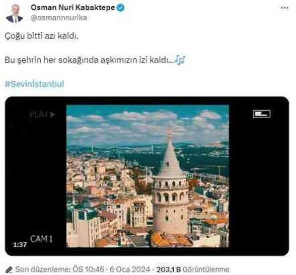 AK Parti İstanbul, yerel seçim şarkısını açıkladı: Çoğu Bitti Azı Kaldı