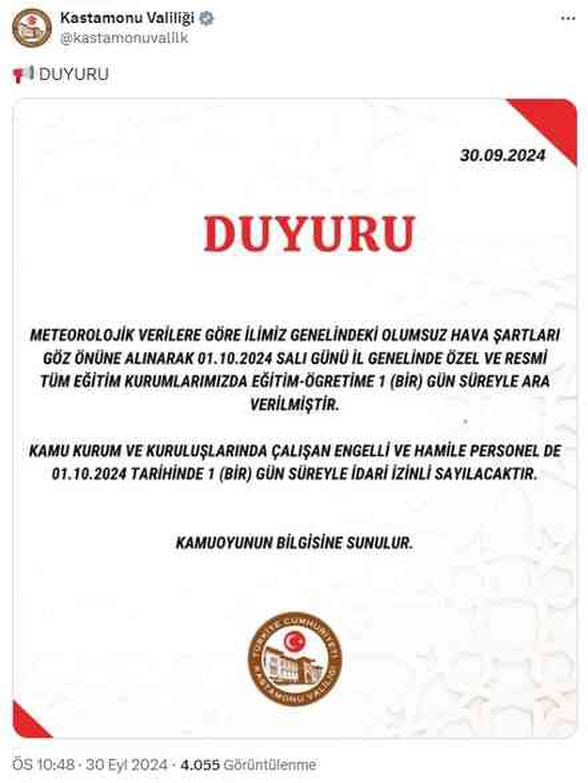 Kara kış şimdiden etkisini gösteriyor! İki şehrimizde eğitime ara