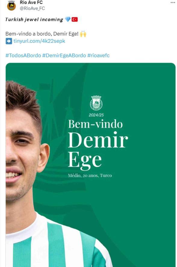 Beşiktaş, Demir Ege Tıknaz'ı kiralık yolladı