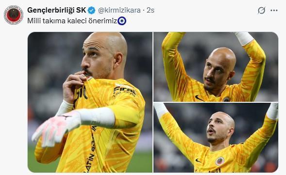 Gençlerbirliği'nden bomba paylaşım: Milli takıma kaleci önerimiz